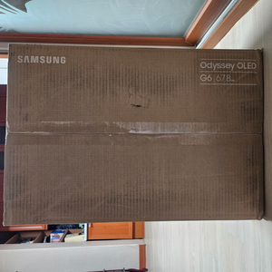 미개봉 삼성 오디세이 G6 S27DG610 OLED
