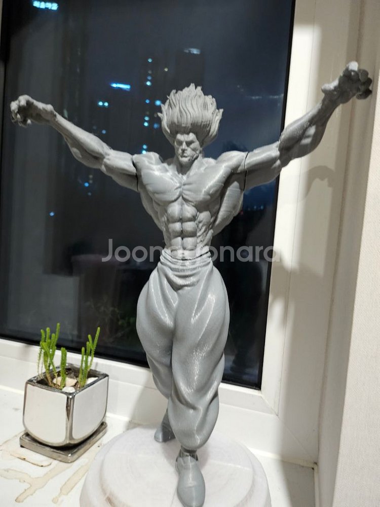 한마 바키 조각상 피규어 50~100cm--1