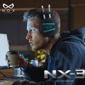 녹스 NX-3 초경량 7.1채널 진동 게이밍 헤드셋