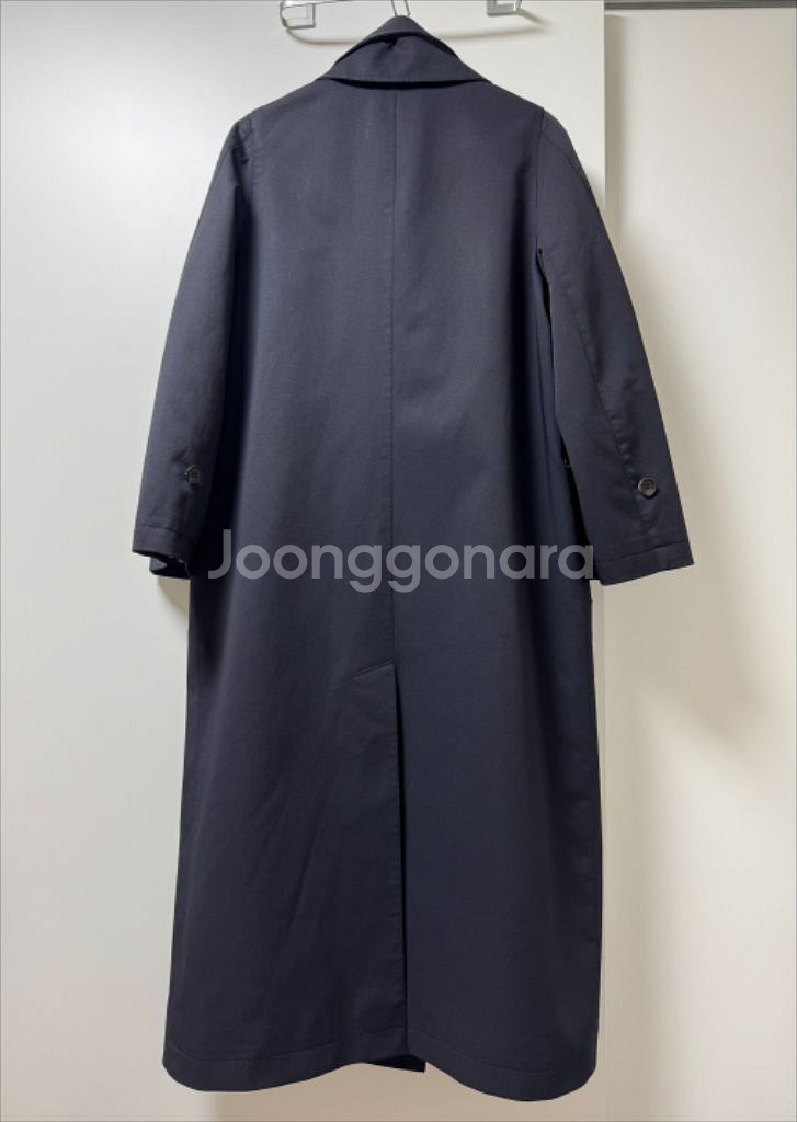 이아 FONTE TRENCH COAT(NAVY)S사이즈--8