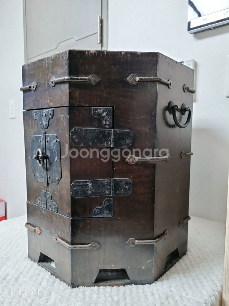 한국 전통 팔각 함 / 할머니 궤짝--2