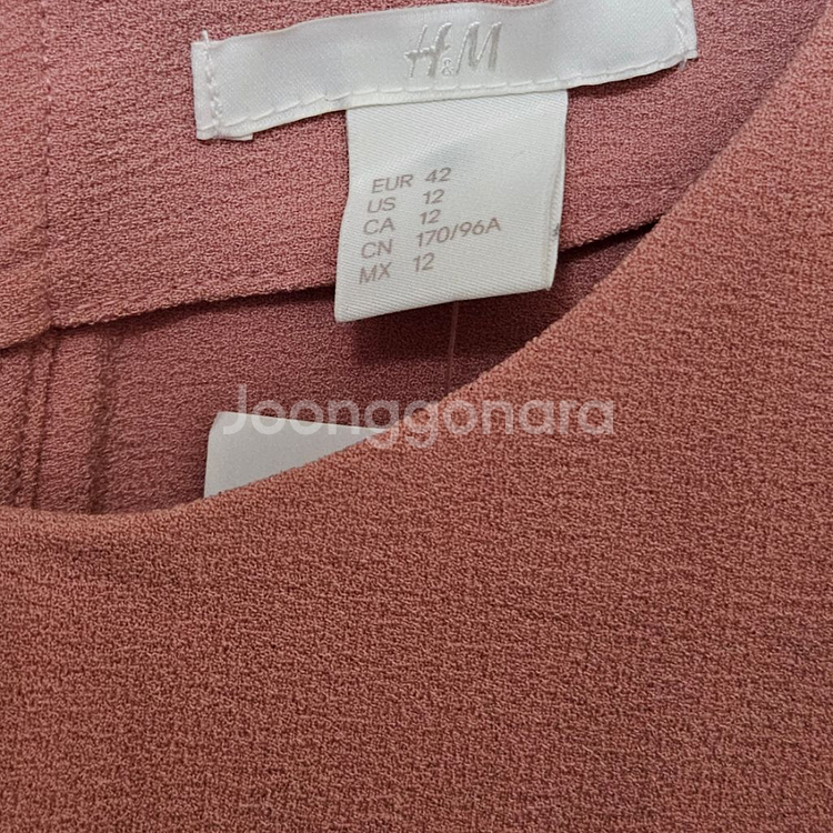 [새상품]h&m크레이프 드레이프 드레스 원피스 정장--3