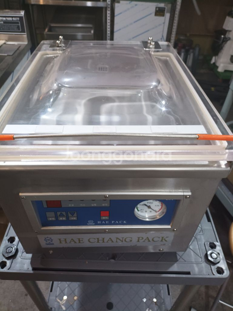 해창 라미고 hc 400s 진공포장기 팝니다. S급--1