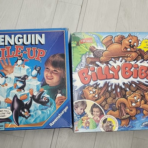 라벤스부르거 (빌리비버/펭귄파일업)보드게임 2종 택포5