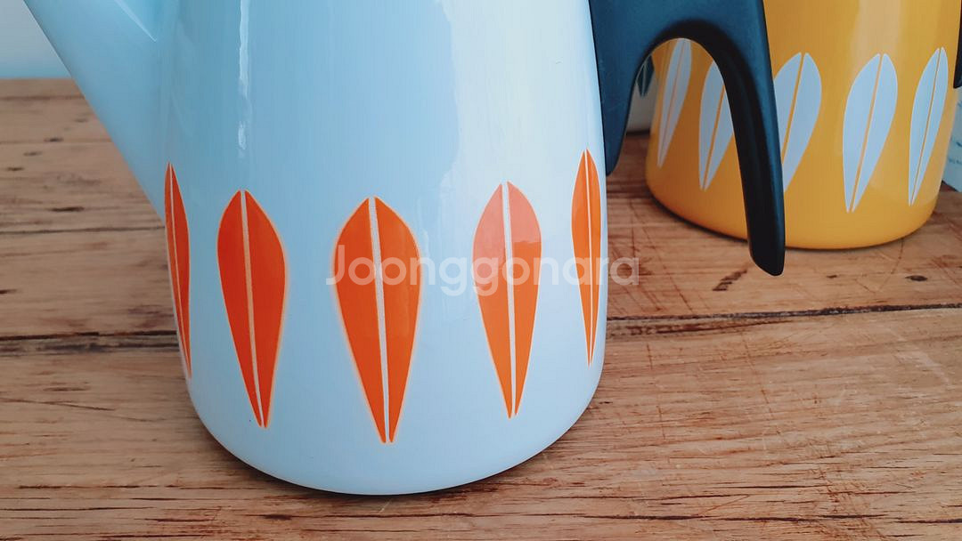 캐서린홀름 오렌지커피팟--4