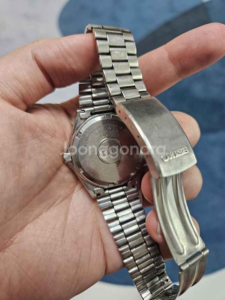 세이코 실버웨이브 8229-8000 빈티지 시계--2