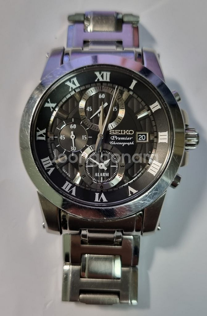 [SEIKO] 세이코 프리미어 크로노그래프 시계--0