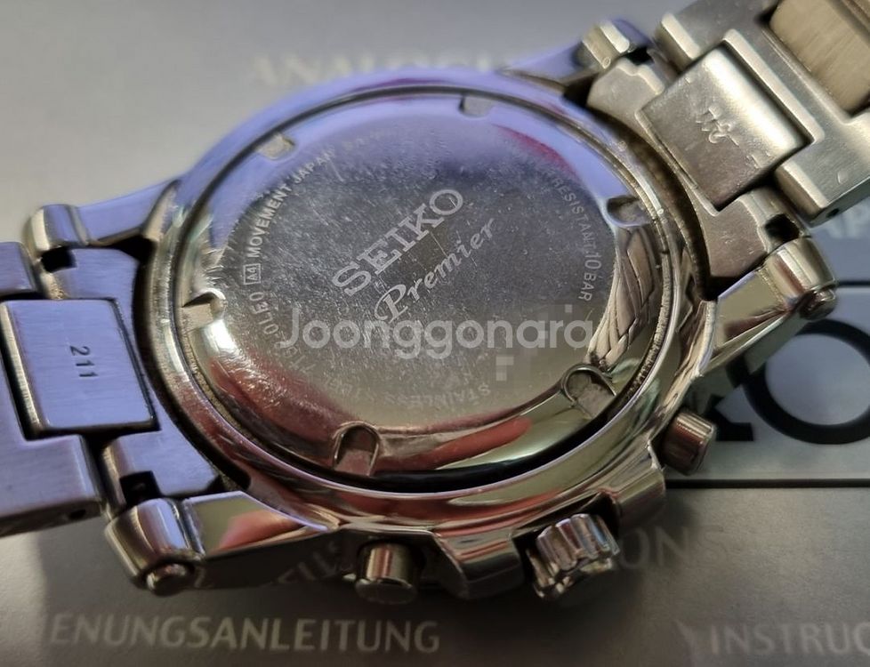 [SEIKO] 세이코 프리미어 크로노그래프 시계--3