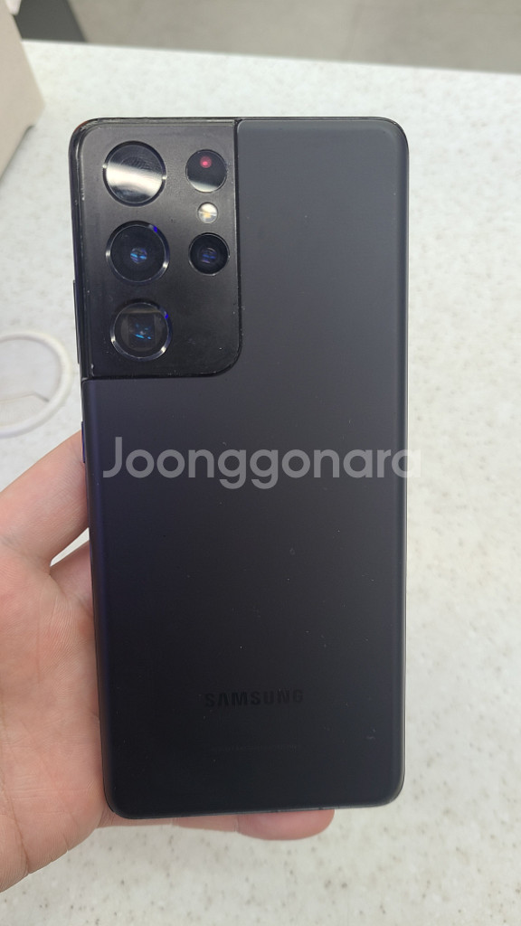 갤럭시 s21 울트라 256GB 상처많음--8