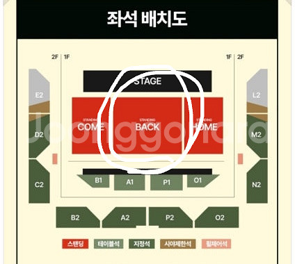 검정치마 콘서트 5/11 막콘 스탠딩 명당 티켓 양도--2