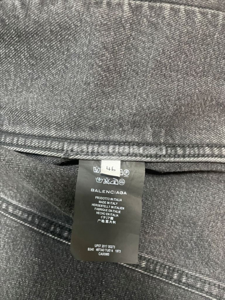 발렌시아가 데님 자켓--3