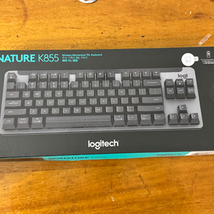 로지텍 k855 무선키보드