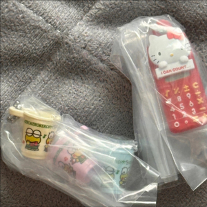산리오 키티 반다이 피규어 레트로