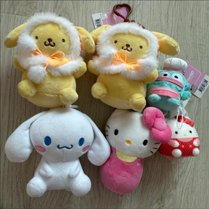산리오 시나모롤 키티 폼폼푸린 인형
