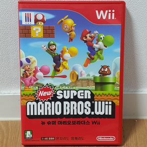 닌텐도위 wii 뉴 슈퍼마리오 브라더스