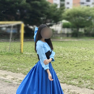 인어공주 드레스 졸업사진 의상 대여 졸사