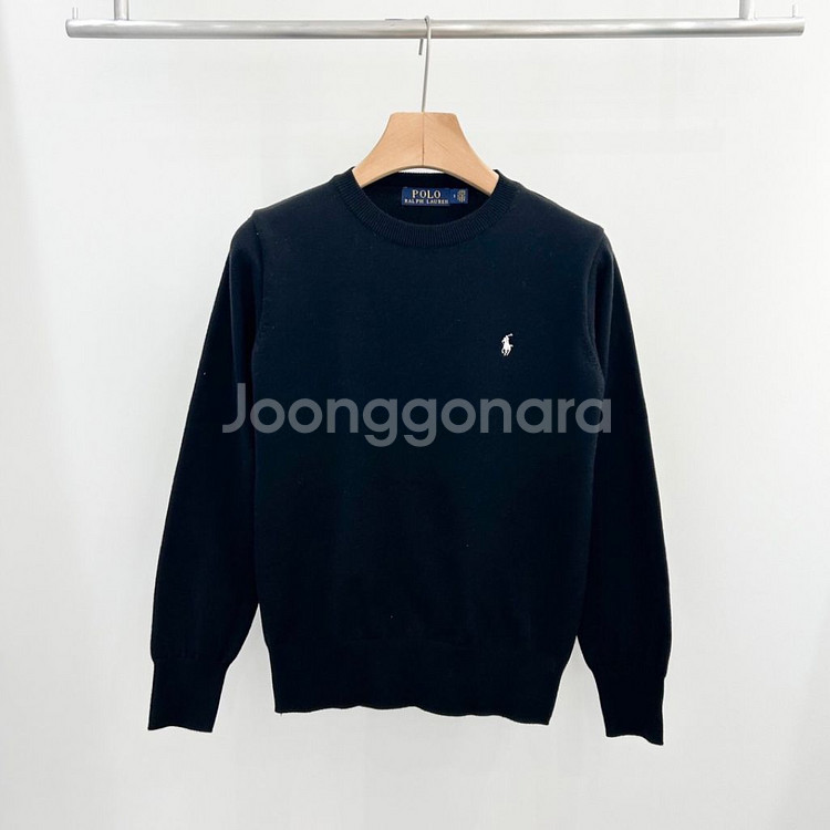 POLO 라운드넥 긴팔 니트--1