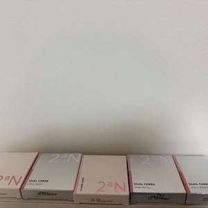 투에이엔 듀얼 치크 미개봉 새상품 베스트 컬러