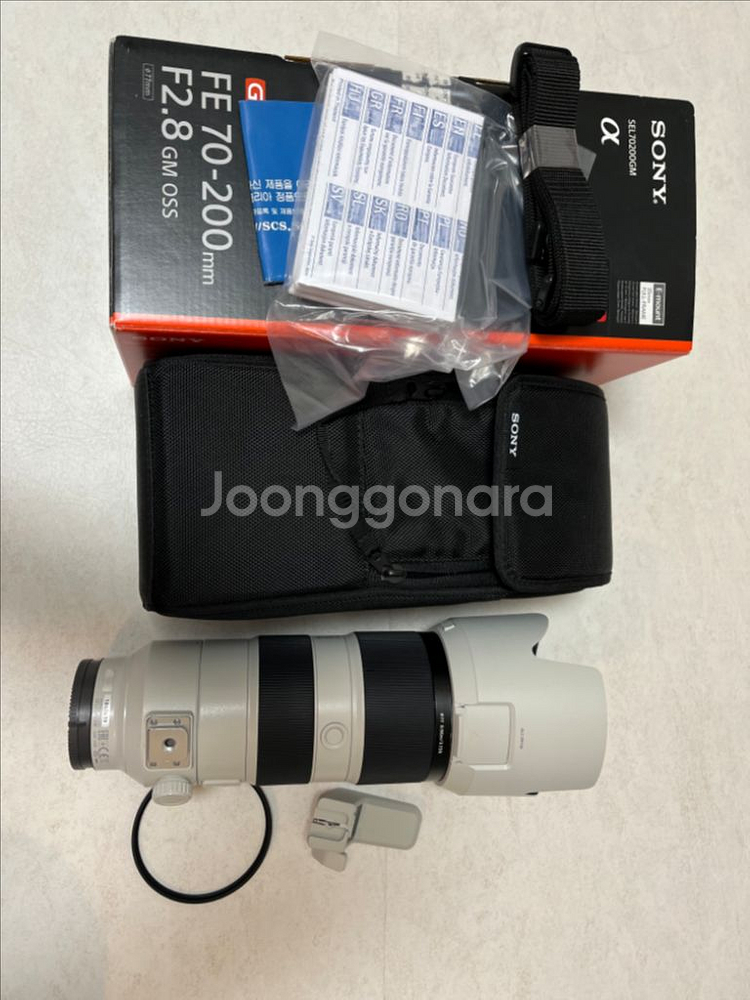 sony 70200 f2.8 gm oss풀세트--0