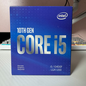 인텔 코어 i5-10400F