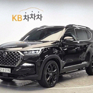 @21년 올 뉴 렉스턴 디젤 4WD 더 블랙 7만@급매