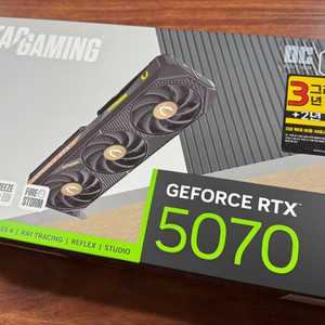 ZOTAC RTX 5070 SOLID OC 미개봉
