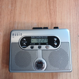 MUDIO 778 AM FM TAPE 포켓라디오