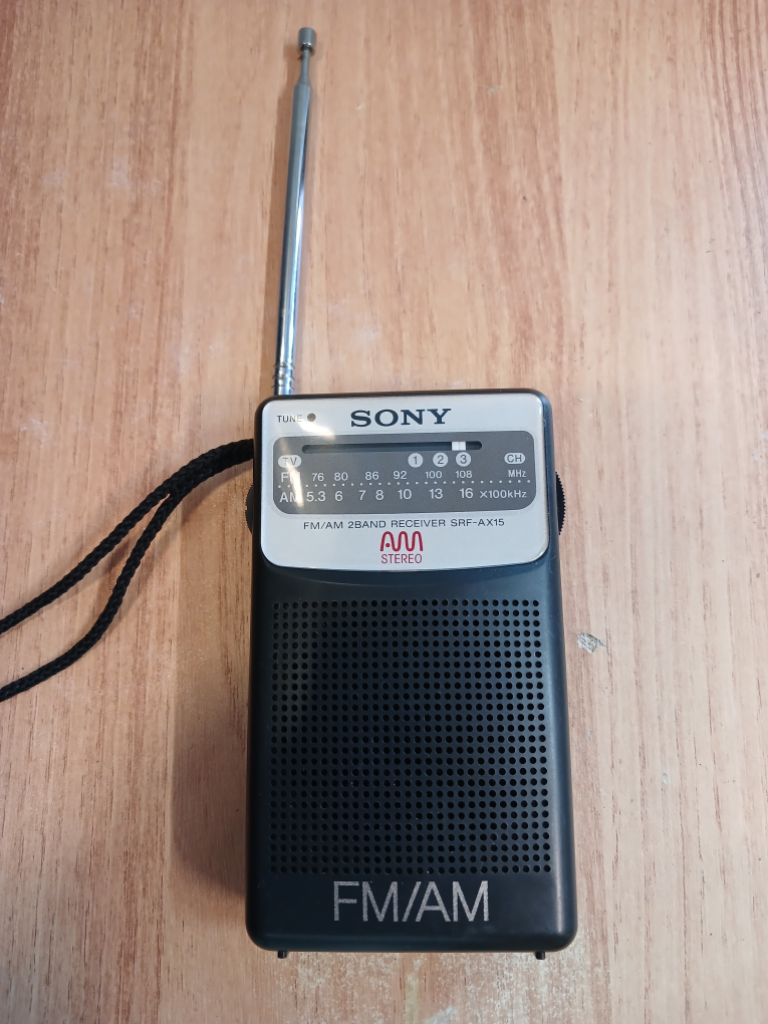 SONY SRF AX15 소니 AM,FM포켓라디오