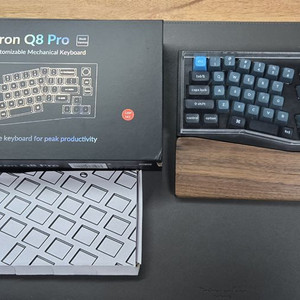 키크론 q8 pro 키보드 풀세트 (타건영상)