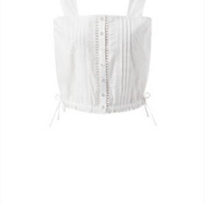 유어네임히얼 여름 민소매 블라우스