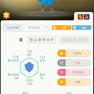 포켓몬 배포 아론의 루카리오