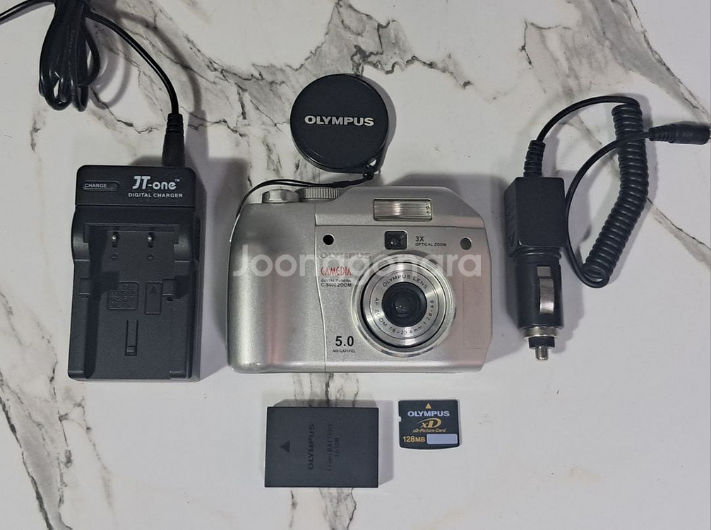 올림푸스 카메디아 C-5000 ZOOM 빈티지카메라--6