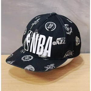 NBA 키즈 로고 패턴 프린트 스냅백 S/52