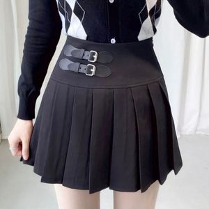 에이블리 블랙 플리츠 테니스 스커트