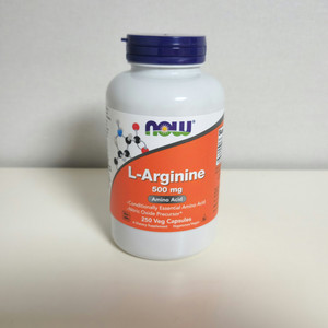 (미개봉) 나우푸드 아르기닌 500mg 250캡슐