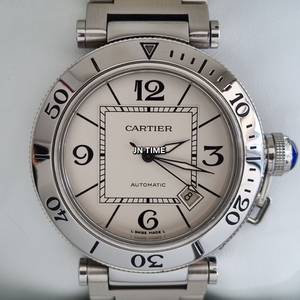까르띠에 파샤 씨타이머 40mm 오토(오버홀 완료)