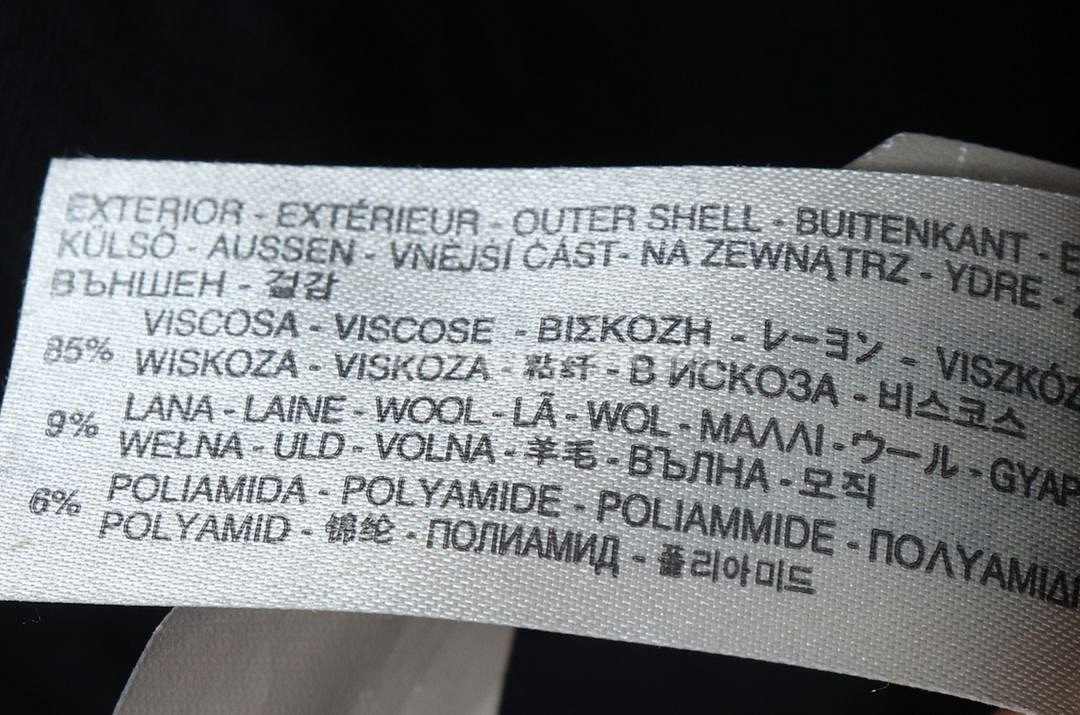 W(S-M) 브랜드빈티지 스커트 치마 마시모두띠 블랙--4