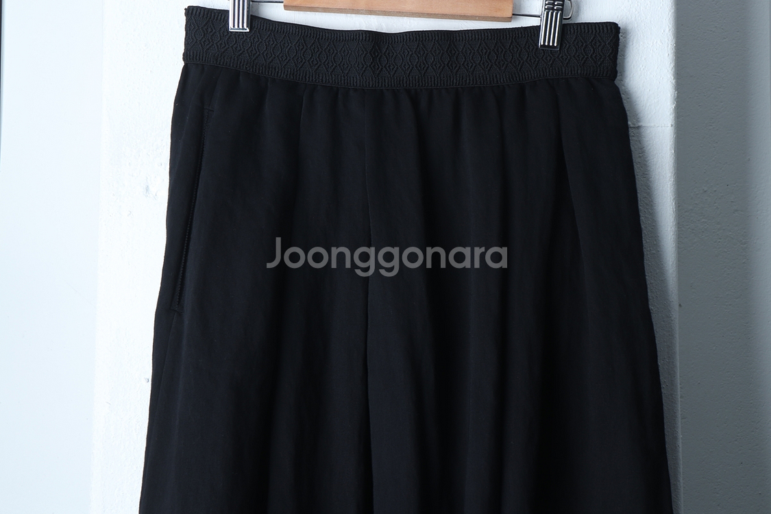 W(S-M) 브랜드빈티지 스커트 치마 마시모두띠 블랙--1