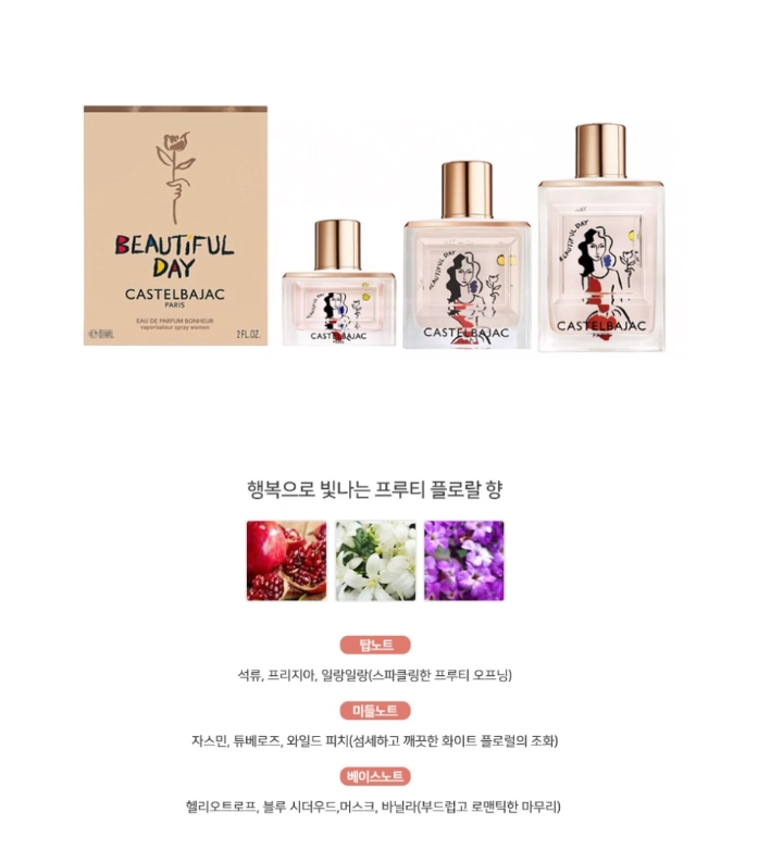까스텔바작 뷰티풀데이 보네르 90ml / 여자향수.정품 이미지