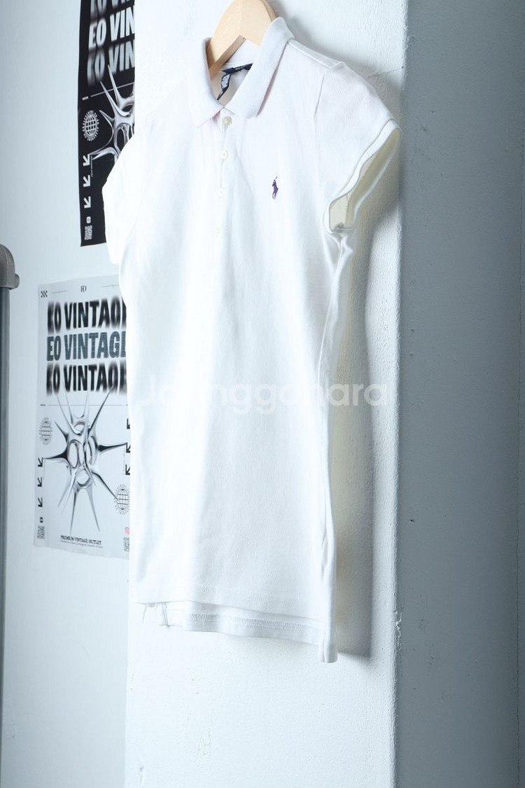 W(XL) 폴로 랄프로렌 반팔 카라 티셔츠 주니어--3