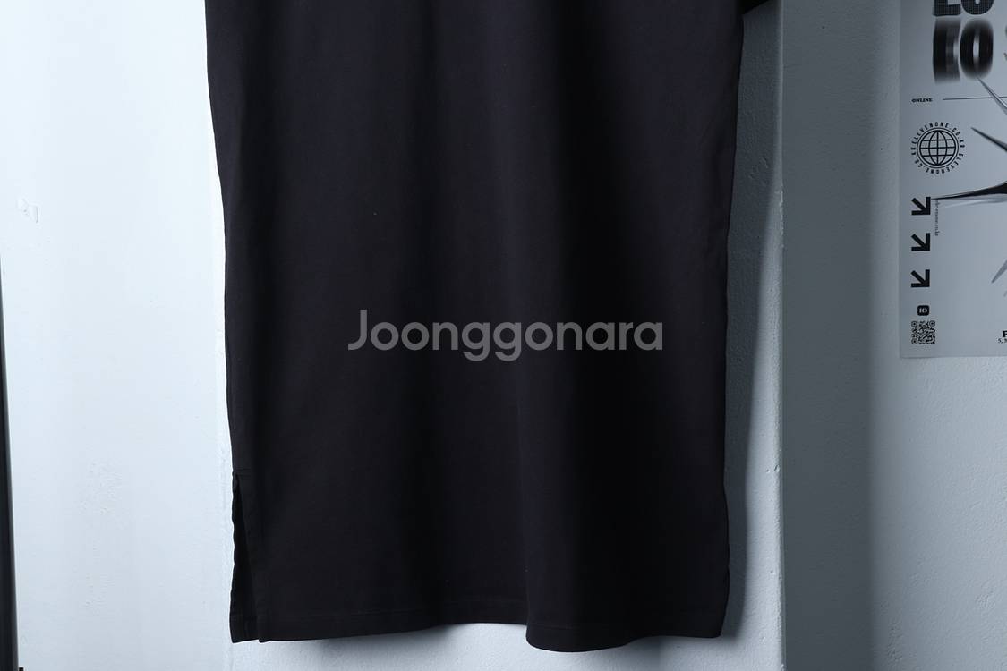 W(M) 아디다스 반팔 티셔츠 블랙 드레스 한정판--2