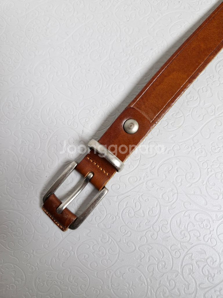 GIORDANO 통가죽벨트 정품--2