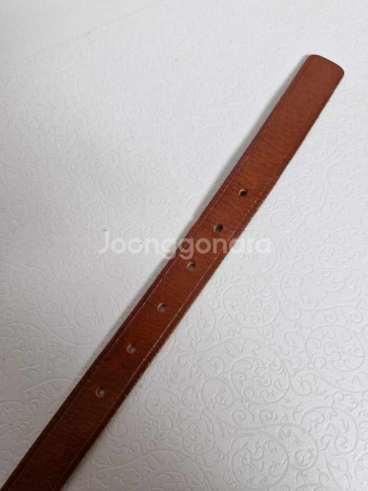 GIORDANO 통가죽벨트 정품--4