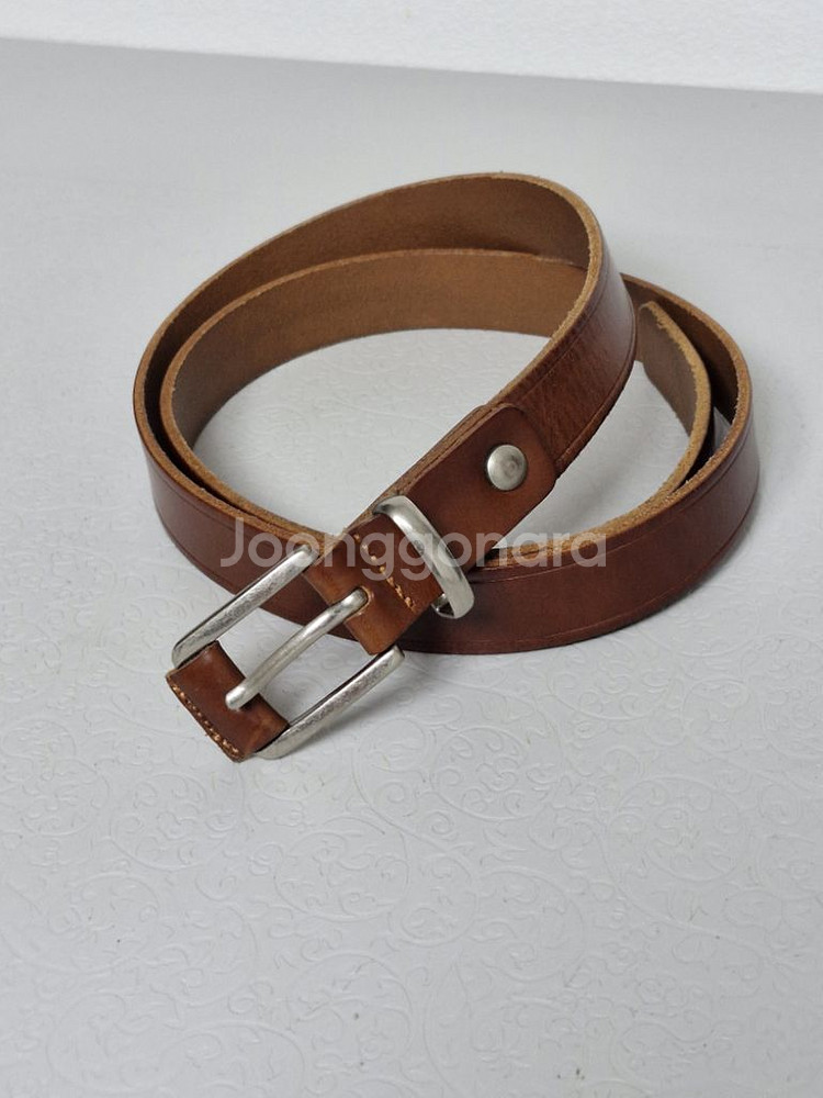 GIORDANO 통가죽벨트 정품--6