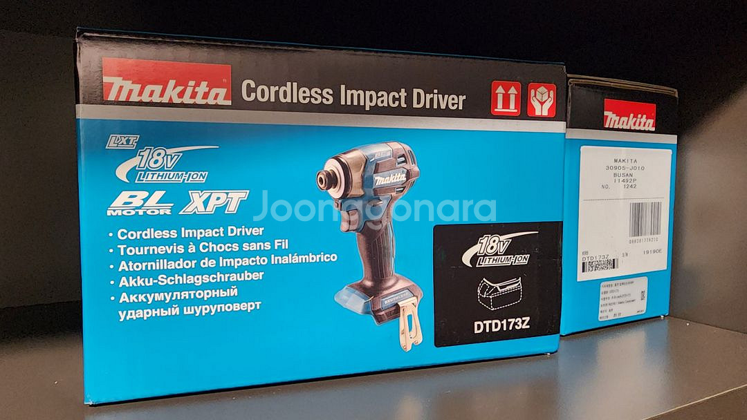 마끼다 18V DTD173Z 충전임팩드릴 일본산 본체--1