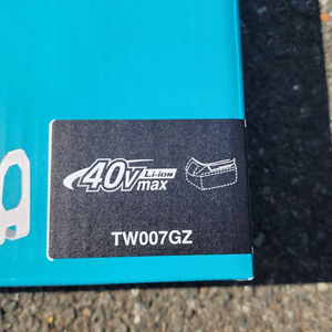 마끼다 충전임팩렌치 TW007GZ 40V 본체 새상품
