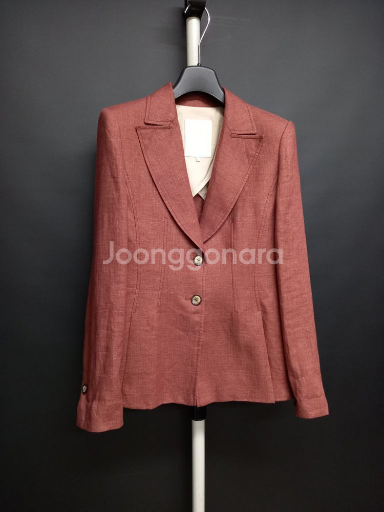 새 제시뉴욕 알렉시스N 린넨 자켓 브라운 55.44--2