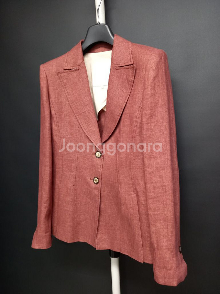 새 제시뉴욕 알렉시스N 린넨 자켓 브라운 55.44--3