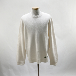 APC 아페쎄 24FW 에드워드 로고 울니트 남성 L