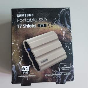 (미개봉)삼성T7Shield2TB팝니다.